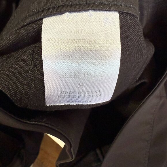 Weatherproof Vintage Womens Stretch Flex Slim Pant Sz Small Black Versitile - Picture 13 of 14